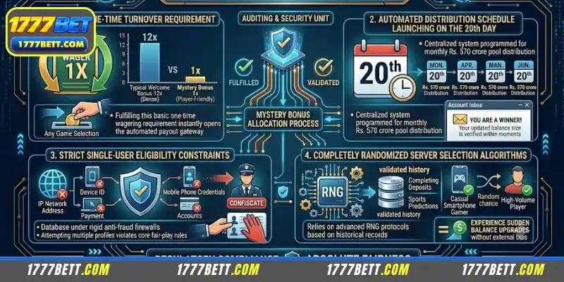 1777Bet Mystery Bonus Promotion Rules