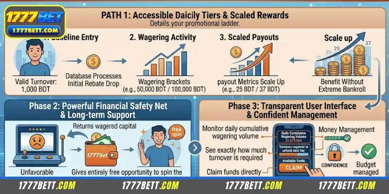Advantages of Daily Slot Betting Bonus 1777Bet