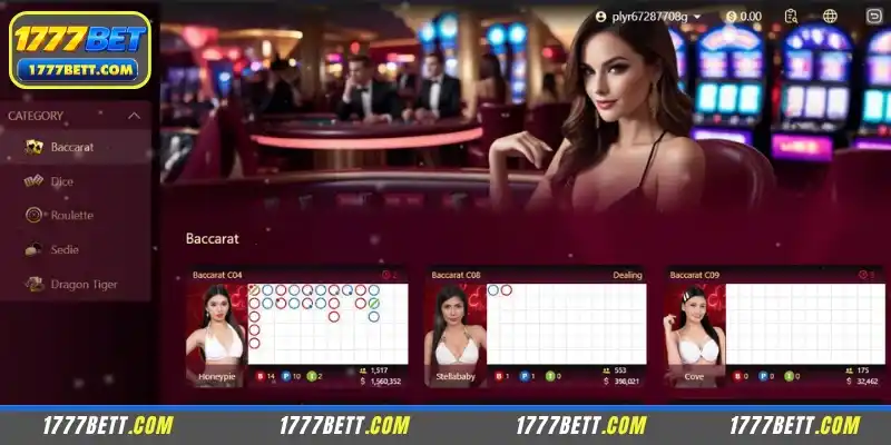 Introduction to Sexy Casino 1777Bet