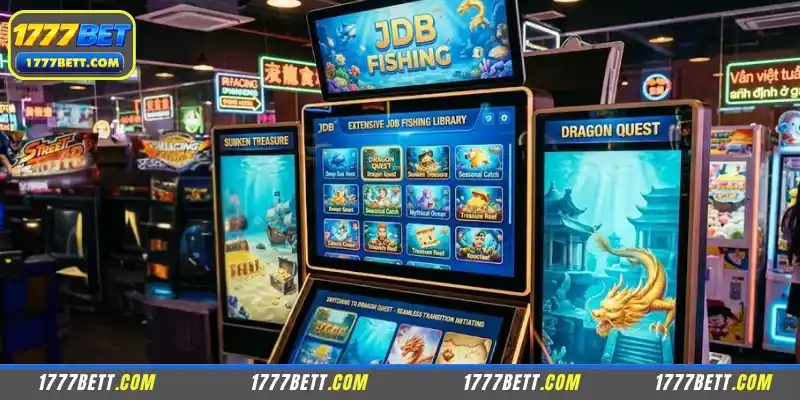 JDB Fishing 1777Bet has a rich and diverse library