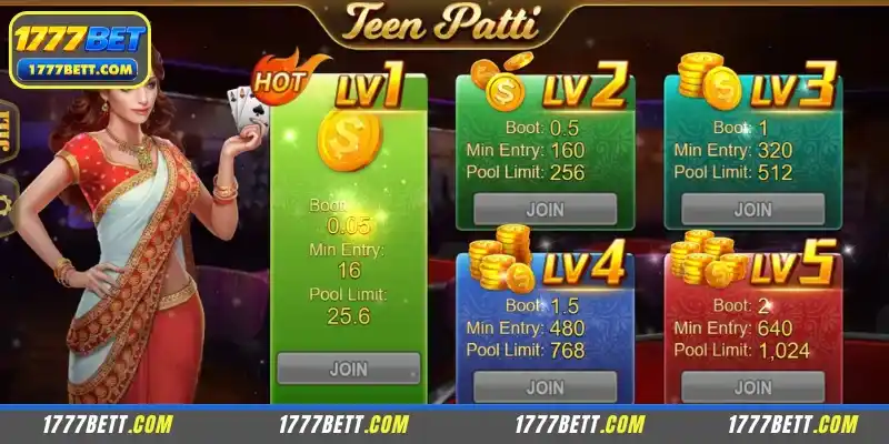 Strategies to win big playing Teen Patti at 1777Bet