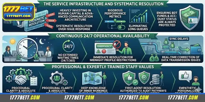 Strengths of 1777Bet Customer Service Department