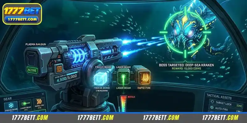 The JILI Fishing 1777Bet arsenal is advanced and extensive